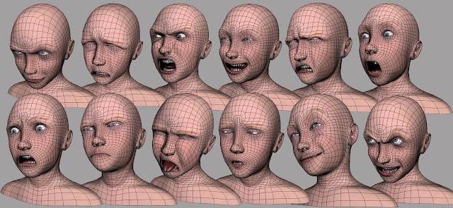 Blend Shapes - Topology