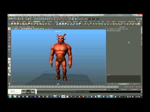 Character rig model texture