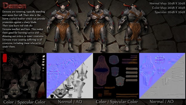 Demon - Texture Sheet