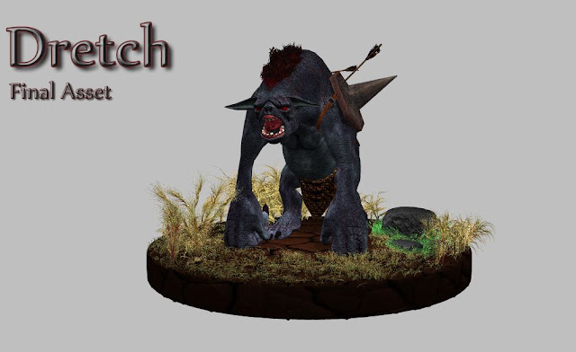 Dretch textured