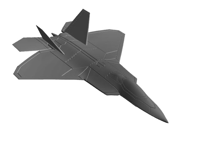 F22 Maquette - View 2