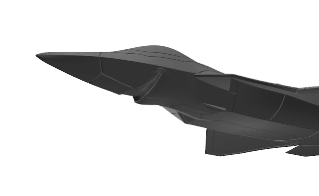F22 Maquette - View 3
