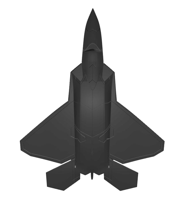 F22 Maquette - View 4