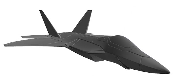 F22 Maquette - View 5