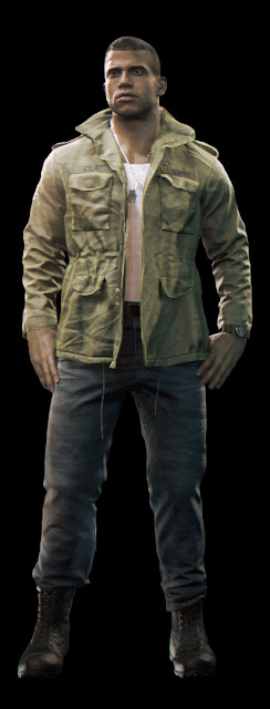 Lincoln army jacket cloth sim