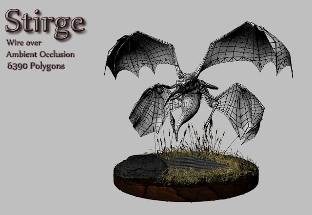 Stirge - Wireframe
