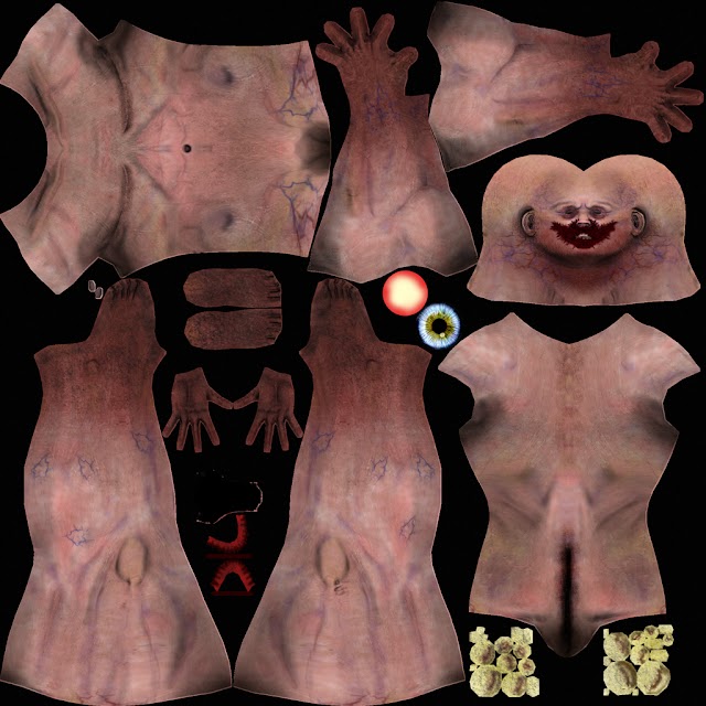 Tainted Zombie - Color Map